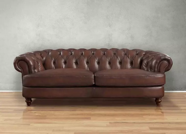 Newlyn Caramel Leather Living Room Set