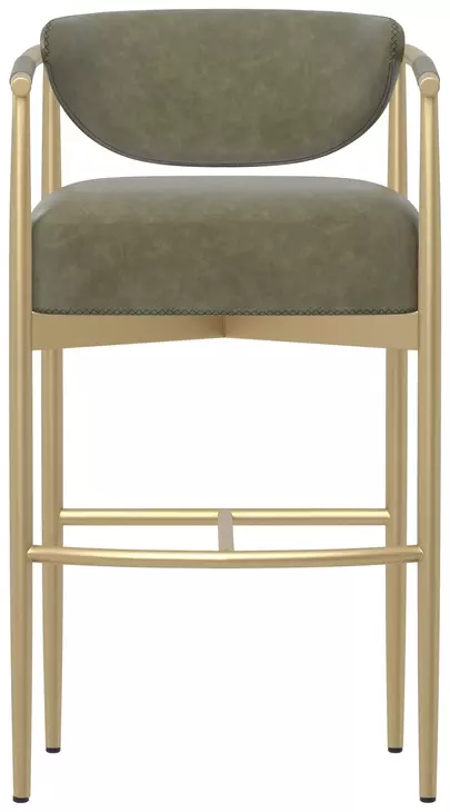 Cressida Ivanhoe Pine Upholstered Bar Stool