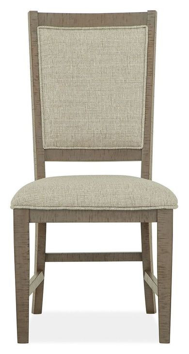 Paxton Place Baja Fog Upholstered Side Chair Set of 2