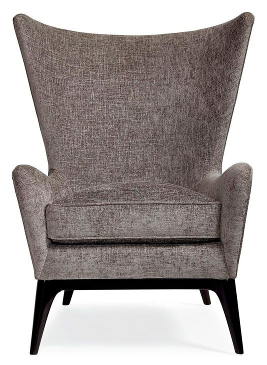 Whats New Pussycat Gray Upholstered Accent Chair
