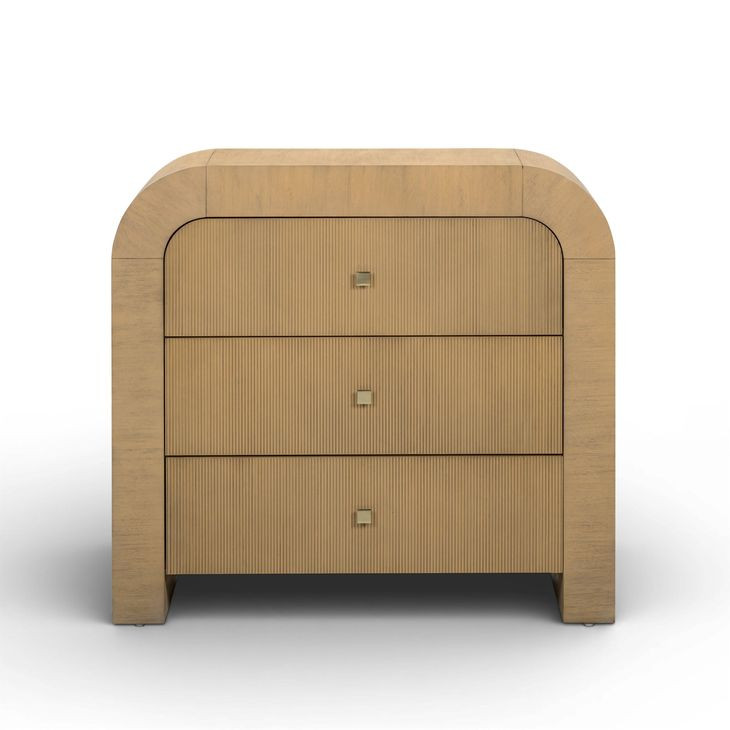 Hump Natural Arched 3 Drawer Chest