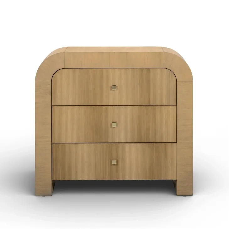 Hump Natural Arched 3 Drawer Chest