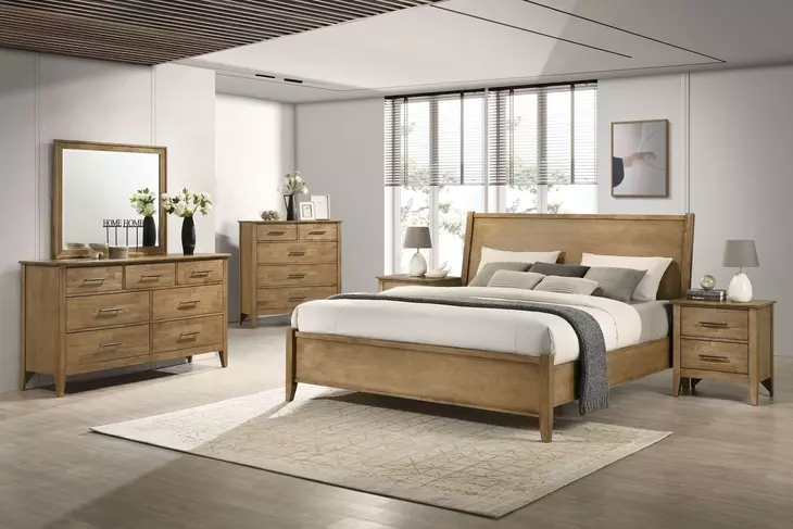 Andover Maple 7 Drawer Dresser