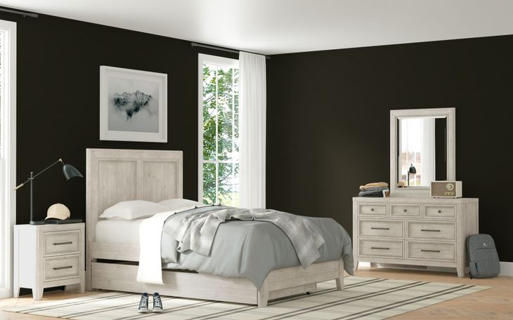 Carlson Washed Linen 7 Drawer Dresser