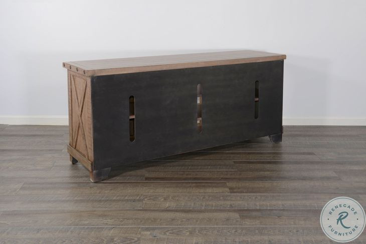 Legacy Loft Natural 64" Media Console