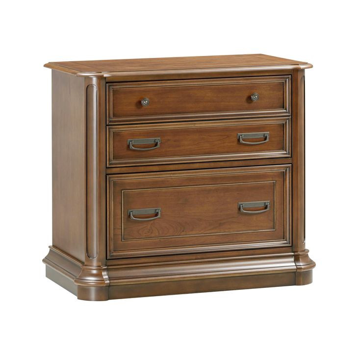 Roanoke Cherry L-Shaped Home Office Set | H361-50-55