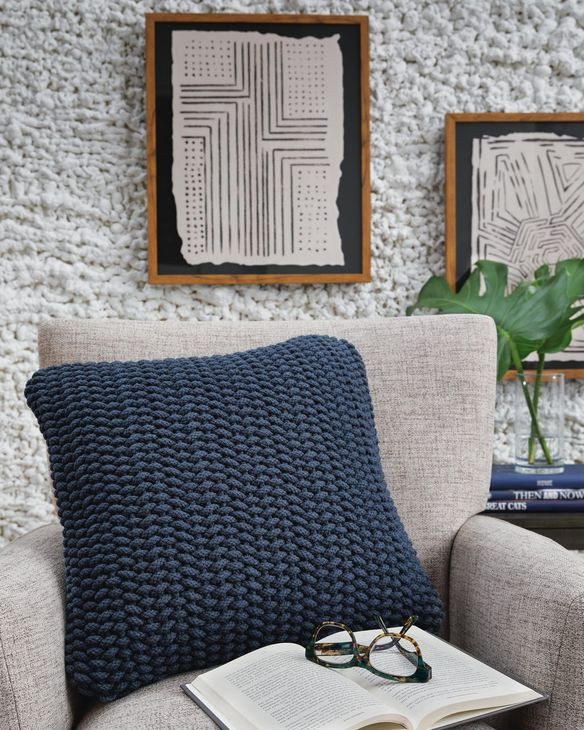 Renemore Blue Accent Pillow