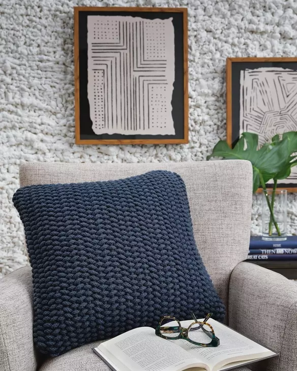 Renemore Blue Accent Pillow