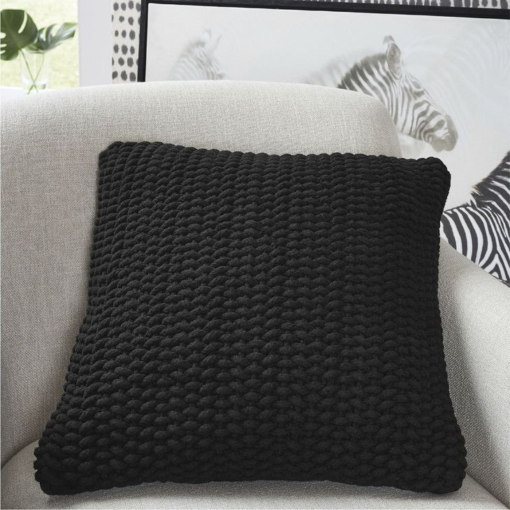Renemore Black Pillow Set of 4