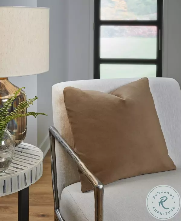 Caygan Honey Performance Fabric Pillow Set of 4