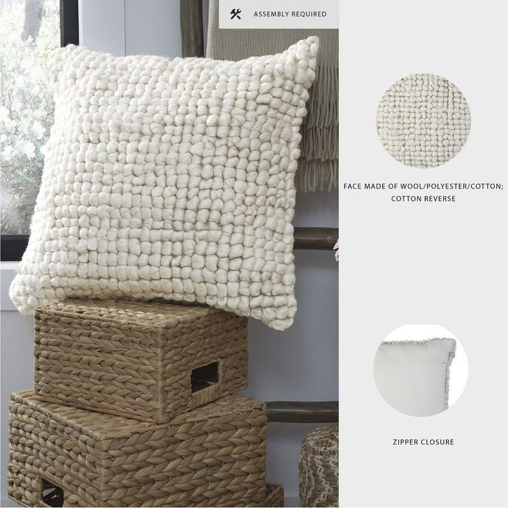Aavie Ivory Pillow Set of 4