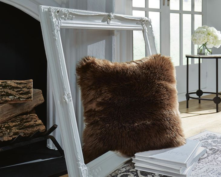 Bellethrone Brown Accent Pillow