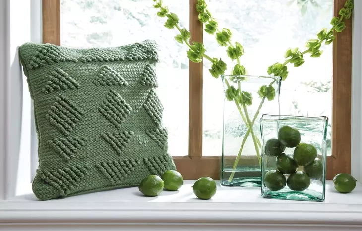 Rustingmere Green Outdoor Accent Pillow