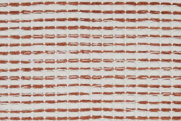 Nashlin White and Red Accent Pillow
