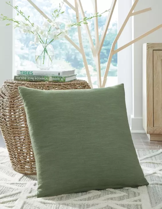 Thaneville Green Accent Pillow