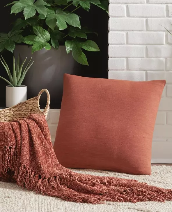 Thaneville Red Accent Pillow