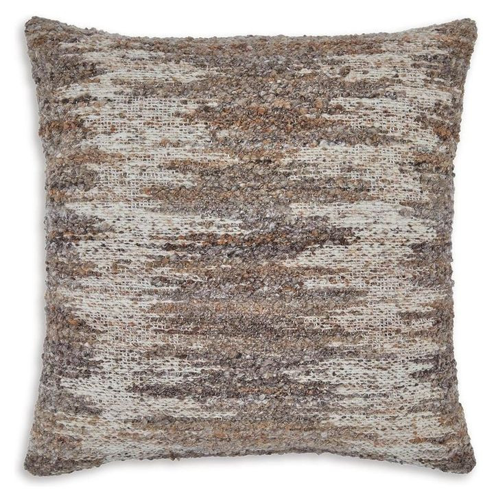 Nealton Brown and White Accent Pillow