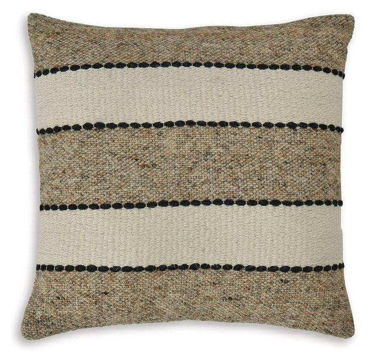 Rueford Brown and Beige Accent Pillow
