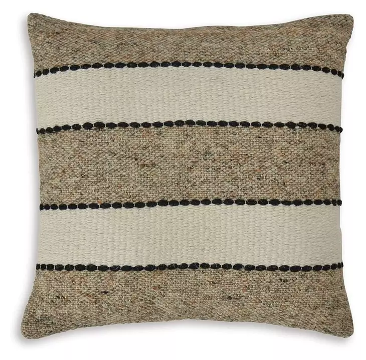 Rueford Brown and Beige Accent Pillow