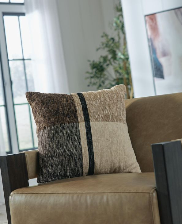 Adrielton Brown and Beige Accent Pillow