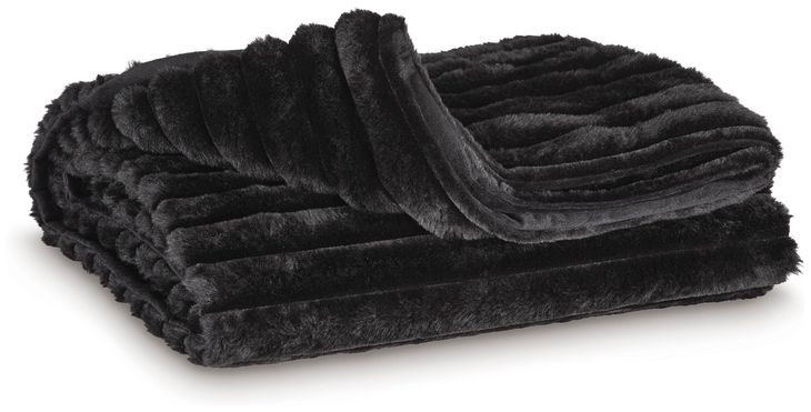 Alsonwell Black Throw Set of 3