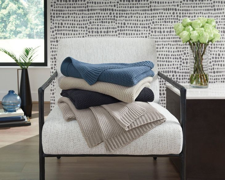 Gayelery Blue Throw Set of 3