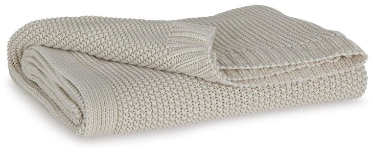 Gayelery Beige Throw