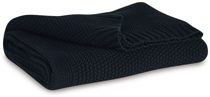 Gayelery Black Throw