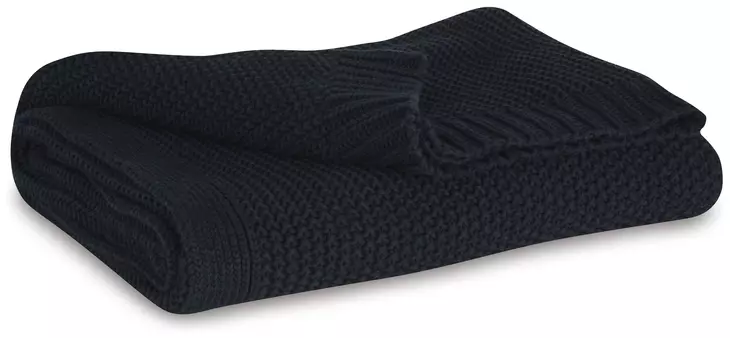 Gayelery Black Throw Set of 3