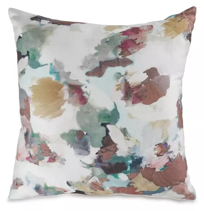 Herston Green and Brown Accent Pillow