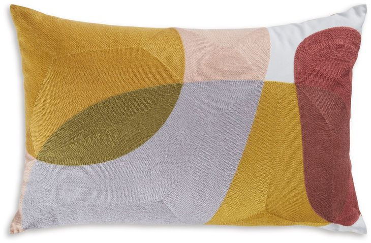 Varness Yellow and Gray Accent Pillow Set of 4