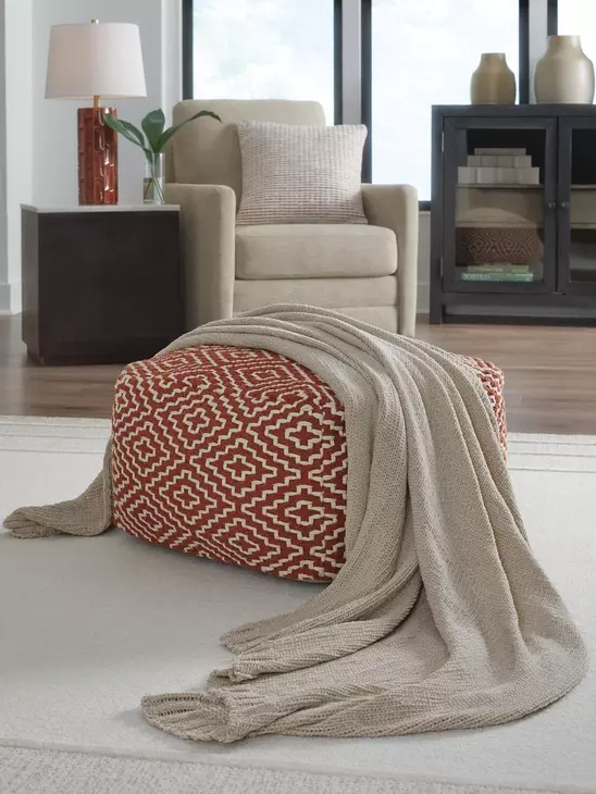 Anawood Beige Throw