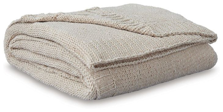 Anawood Beige Throw