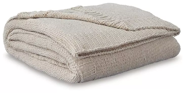 Anawood Beige Throw