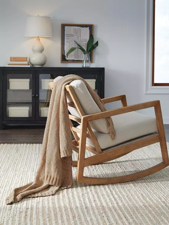 Anawood Yellow Throw
