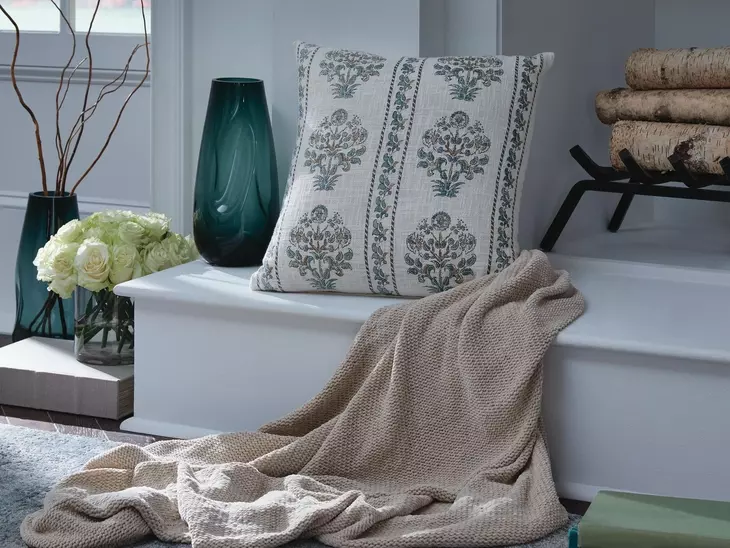 Paulmour Green and Gray Accent Pillow