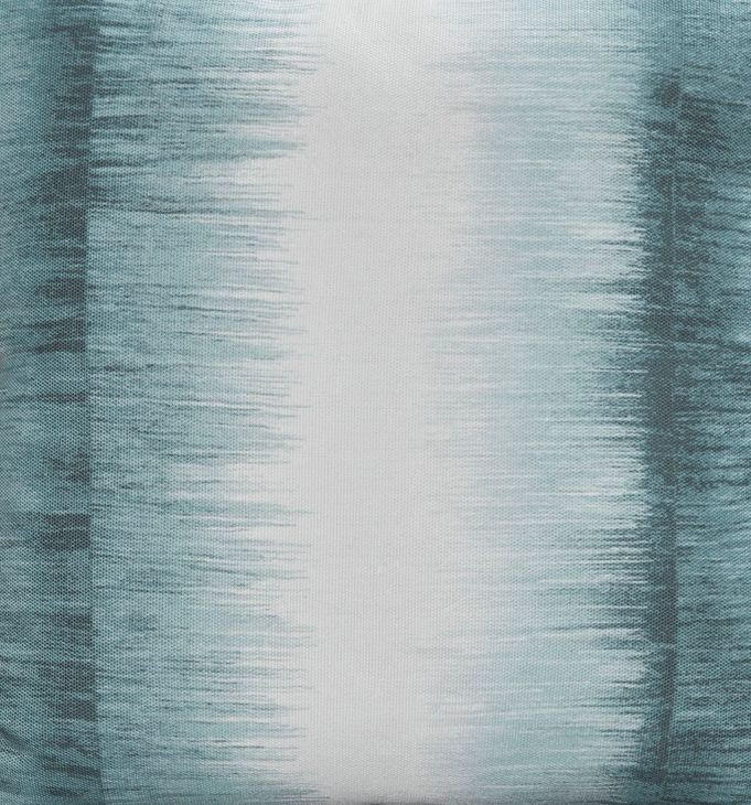 Elonwich Teal and White Accent Pillow