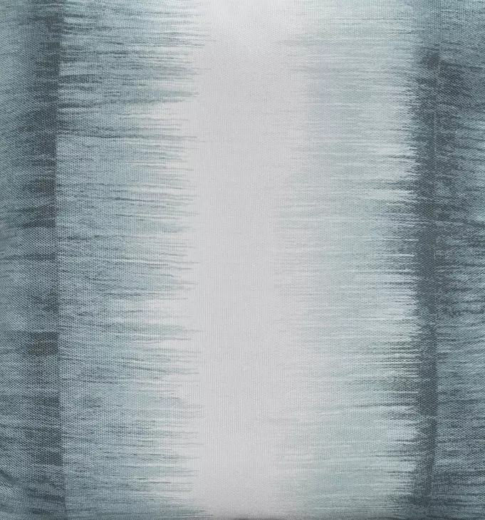 Elonwich Teal and White Accent Pillow