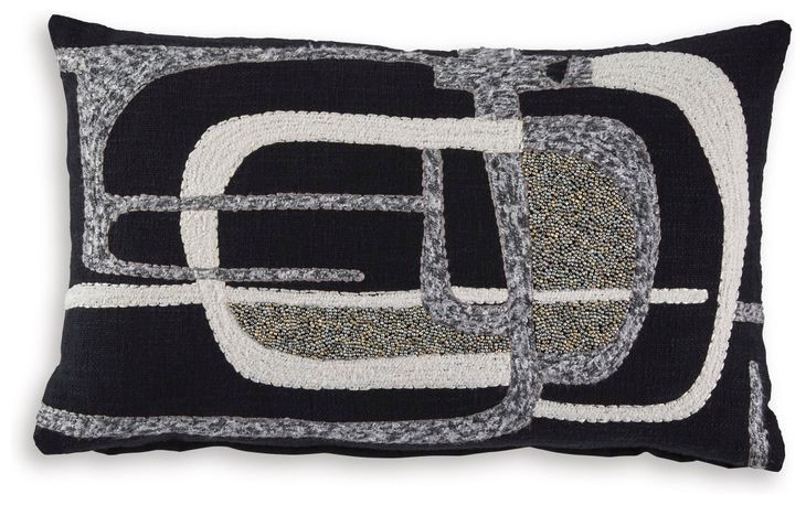 Gavrileigh Black and Gray Accent Pillow Set of 4