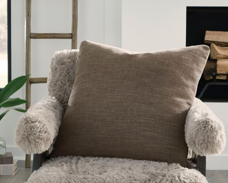 Brockbert Brown Accent Pillow
