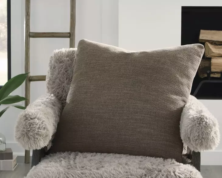 Brockbert Brown Accent Pillow