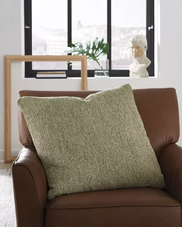 Macsen Olive Green Accent Pillow