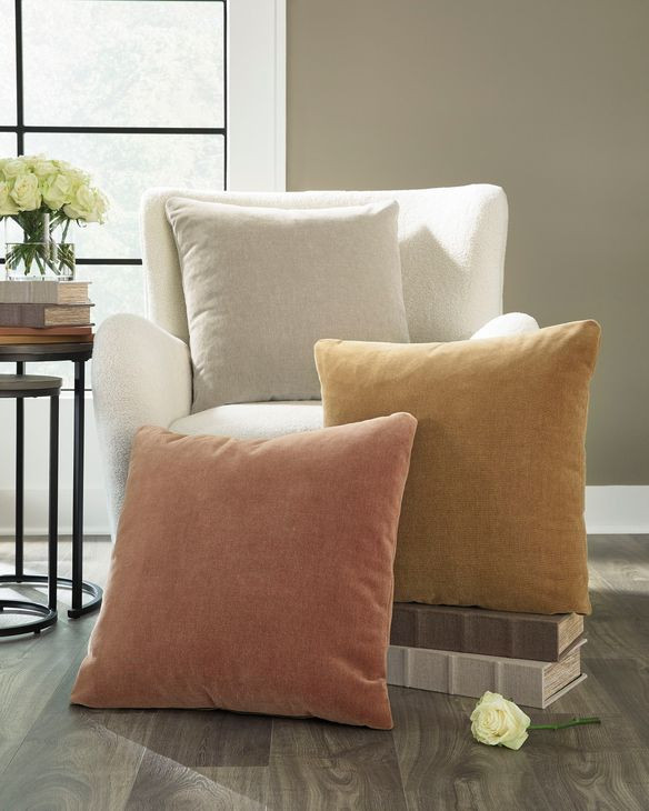 Jaxkins Warm Gray Accent Pillow