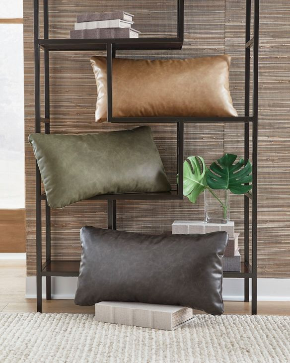 Danvale Dark Brown Accent Pillow