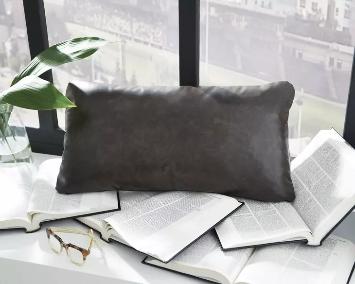 Danvale Dark Brown Accent Pillow