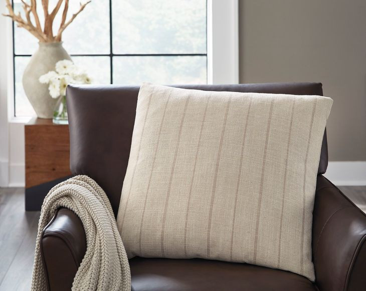 Valwick Beige and Brown Accent Pillow Set of 4