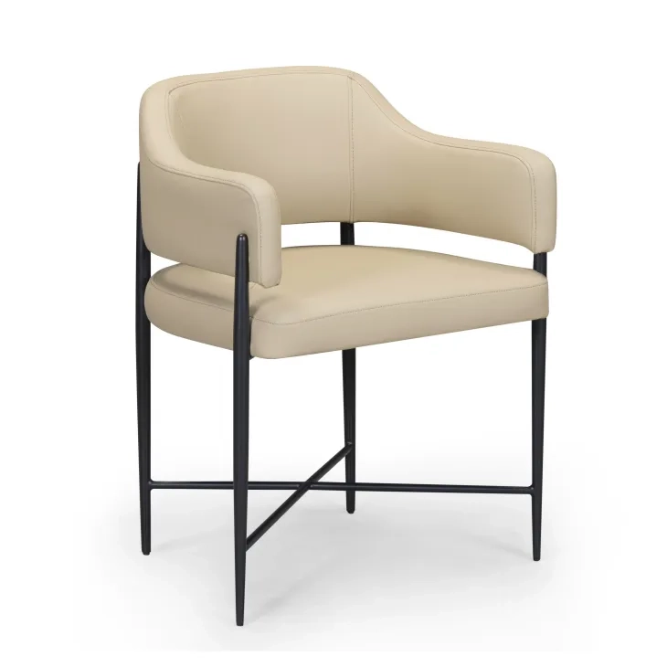 Sezanne Taupe Upholstered Dining Chair