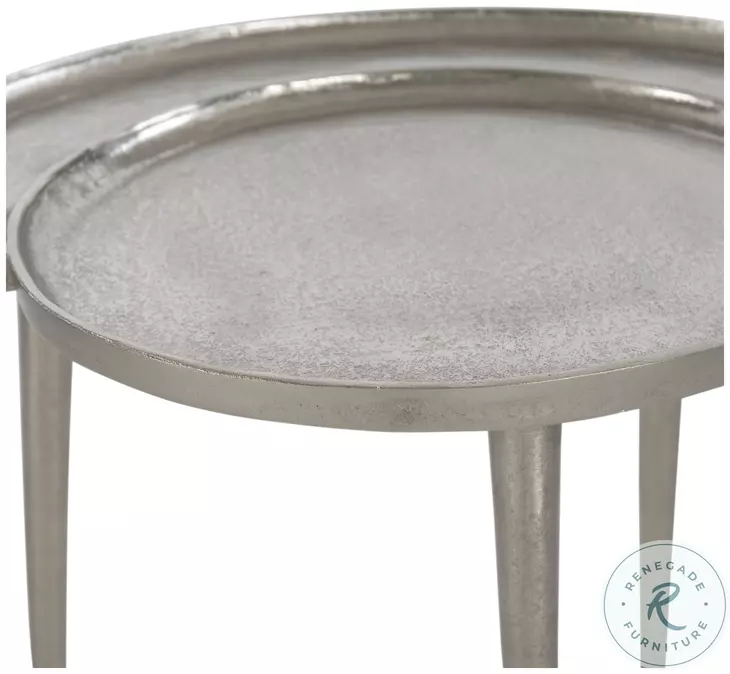 Dayle Nickel Accent Table