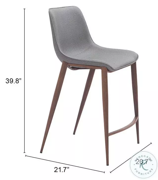 Magnus Counter Height Stool Set of 2 - Thumbnail 4