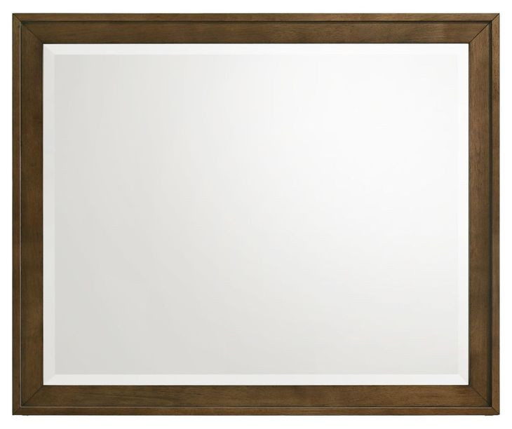 Andover Walnut Rectangular Dresser Mirror